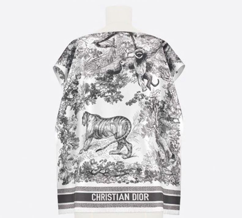 ▲디올 21FW 투일 디 주 판초. (머스트잇)