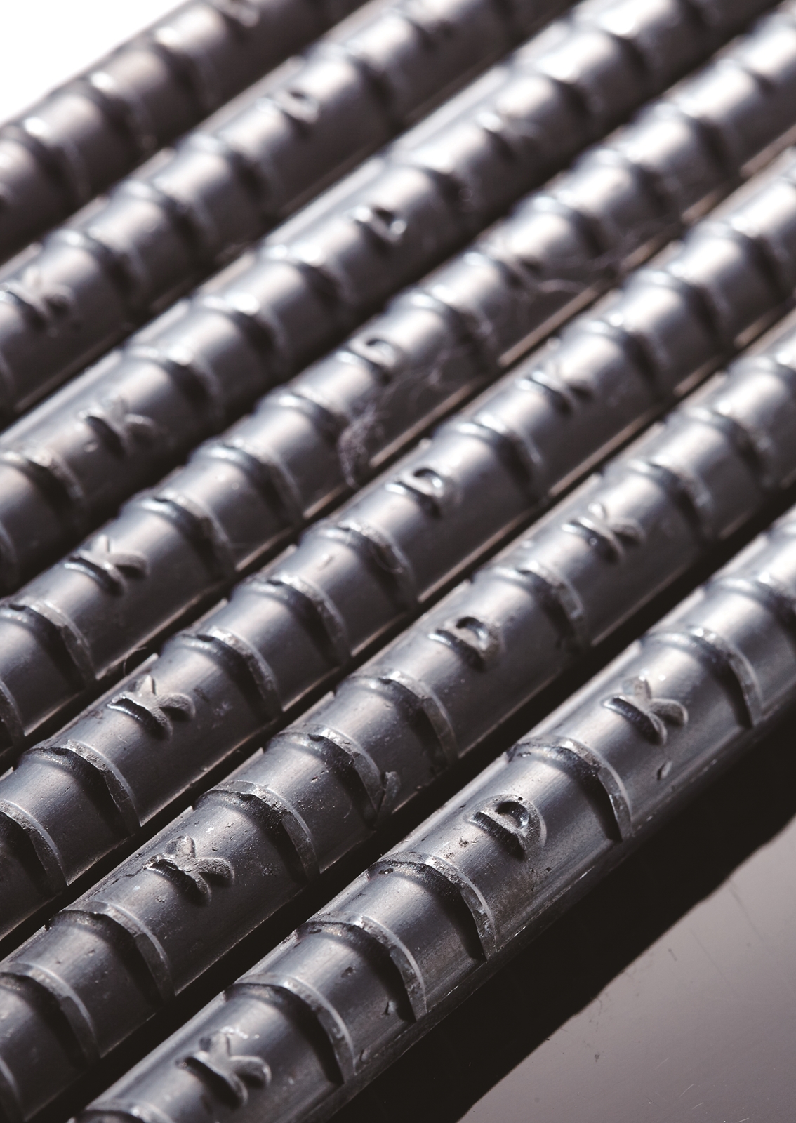 ▲GR인증을 받은 동국제강 철근(봉강) 제품. (사진제공=동국제강)