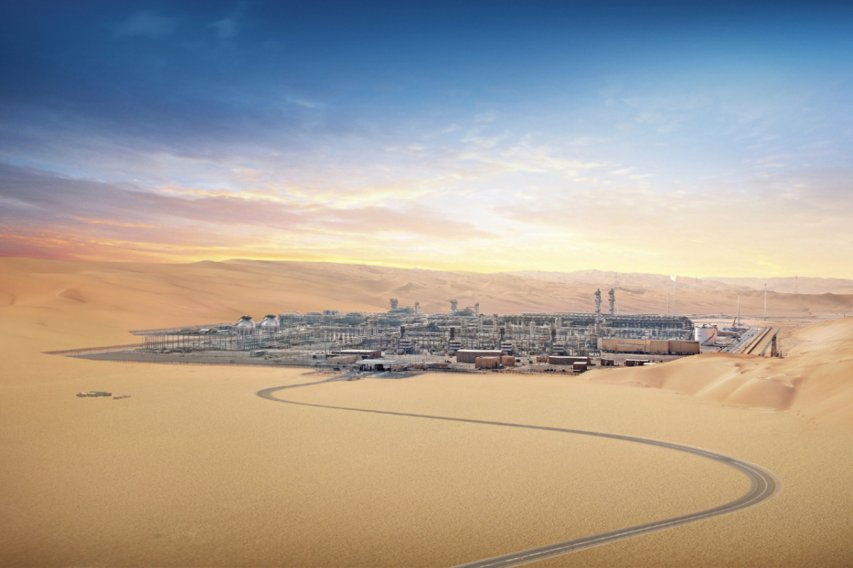 ▲2016년 삼성엔지니어링이 완공한 아람코의 '샤이바 가스 프로젝트' (출처=삼성엔지니어링)