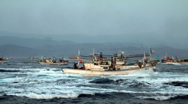 ▲저도어장으로 들어가는 어선들의 모습. (사진제공=연합뉴스)