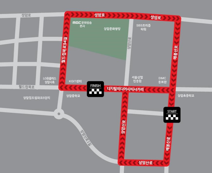 ▲본선 대회 코스  (사진제공=현대차)