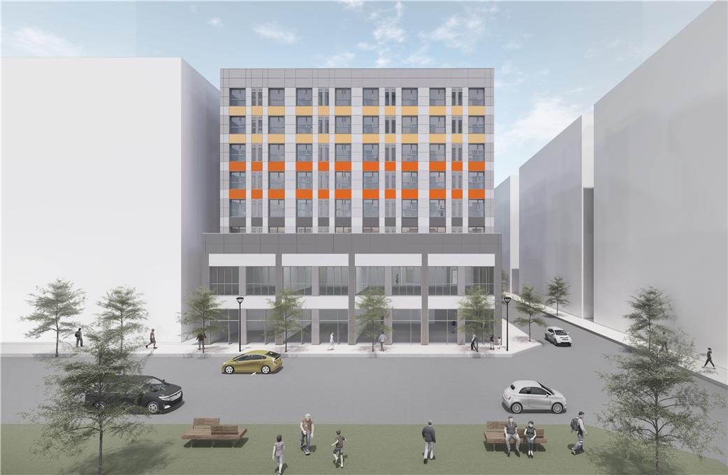 ▲개발기술을 적용한 건물 조감도 (자료제공=한국건설기술연구원)