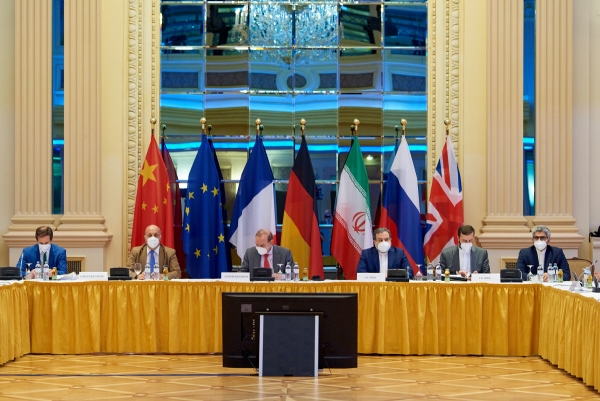 ▲오스트리아 빈에서 6월 20일 이란 핵 합의 복원을 위한 협상이 열리고 있다. 빈/신화뉴시스
