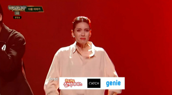 ▲모니카(사진=Mnet 방송화면 캡처)