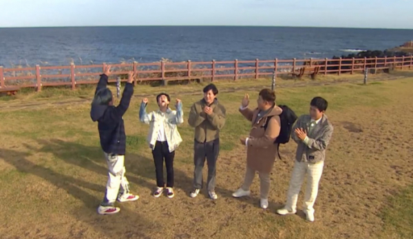 ▲'1박 2일' 김선호 하차 후 첫 촬영(사진제공=KBS)