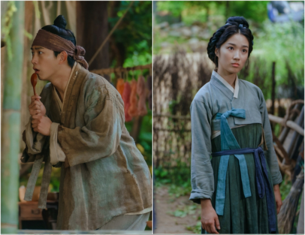 ▲'어사와 조이' 옥택연, 김혜윤(사진제공=tvN)