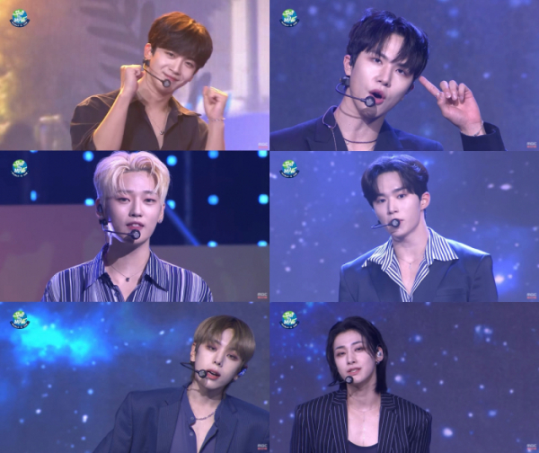 ▲위아이(사진 = MBC ‘World is One’ 방송 화면 캡처)