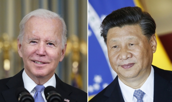 ▲조 바이든 미국 대통령과 시진핑 중국 국가주석. AP뉴시스
