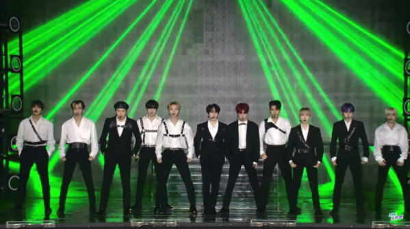 ▲오메가엑스(사진 = ‘2021 글로벌 엔터테인먼트 엑스포’ )