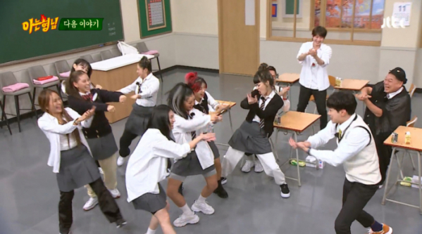 ▲'아는형님' 스우파(사진제공=JTBC)