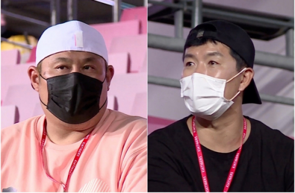 ▲최준석 김병현(사진제공=KBS)