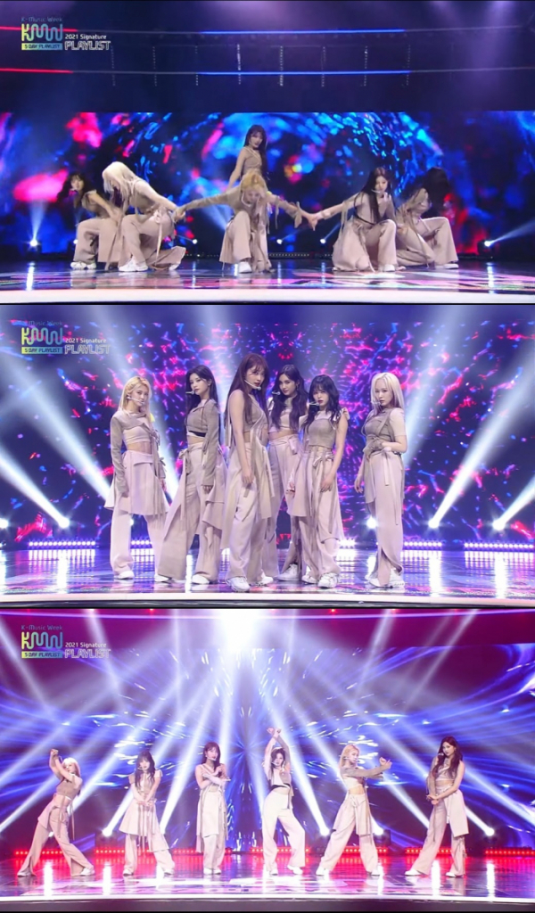 ▲에버글로우(사진 = K-MUSIC WEEK 영상 캡처)