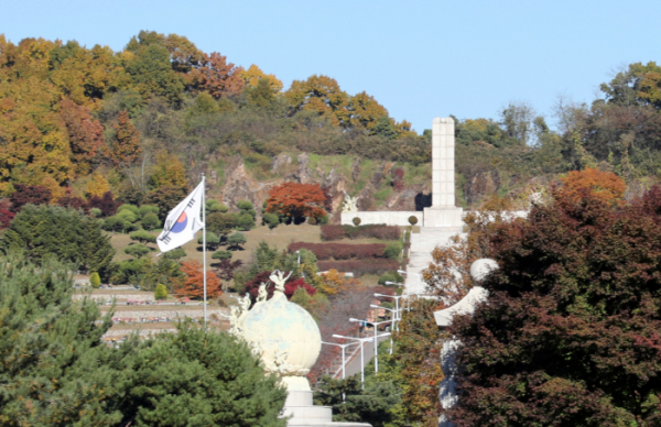 ▲사진은 이날 동화경모공원 모습. (연합뉴스)