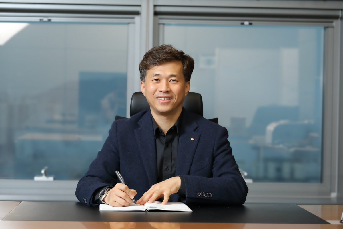 ▲정기 인사에서 승진한 안전개발제조총괄 곽노정 사장 (사진제공=SK하이닉스)
