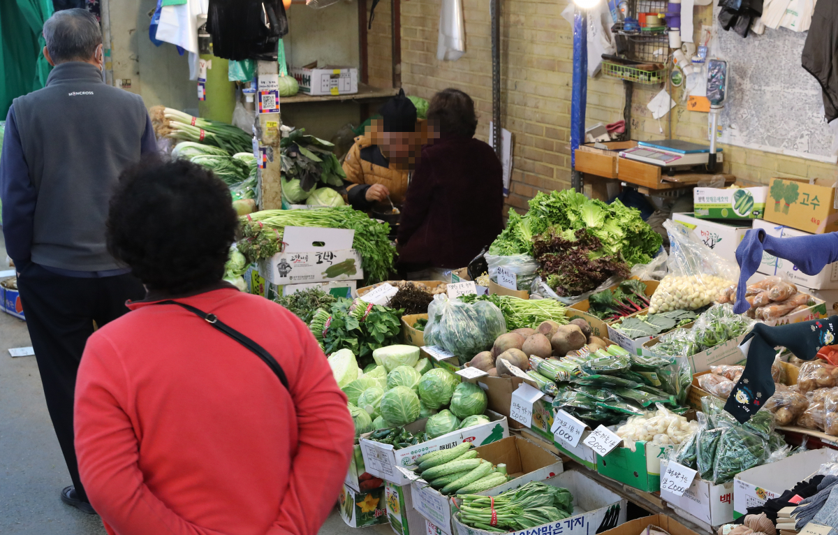 ▲12월 2일 서울 시내 전통시장의 모습. (연합뉴스)