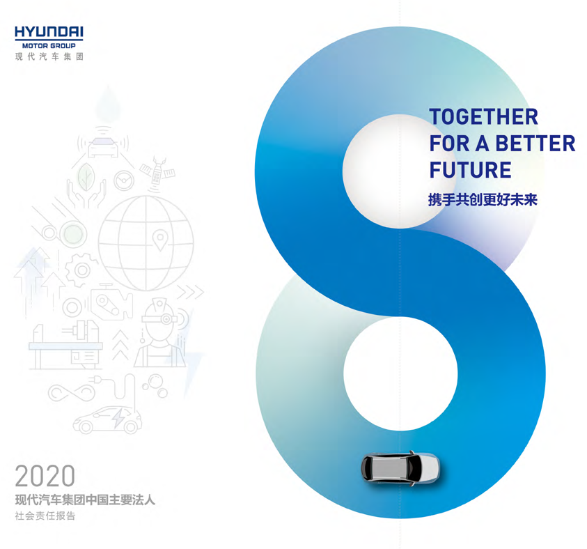 ▲현대차그룹 중국 주요 법인 사회책임보고서  (사진제공=현대차)