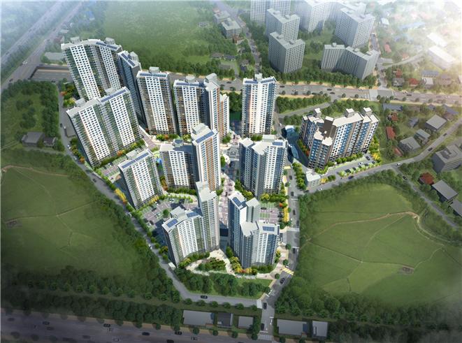 ▲'송학동3차 영무예다음' 조감도 (자료제공=영무건설)