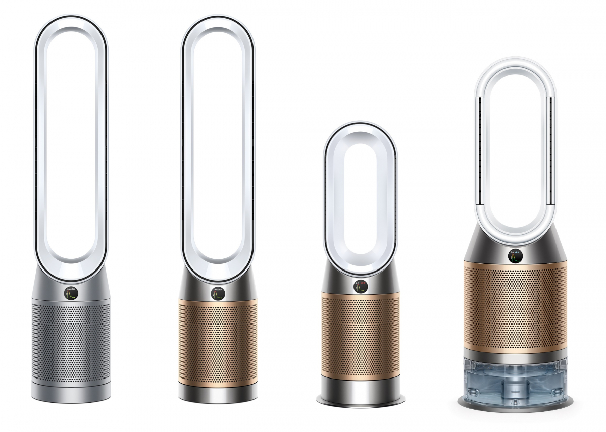 ▲다이슨 공기청정기 신제품 4종  (사진제공=다이슨)