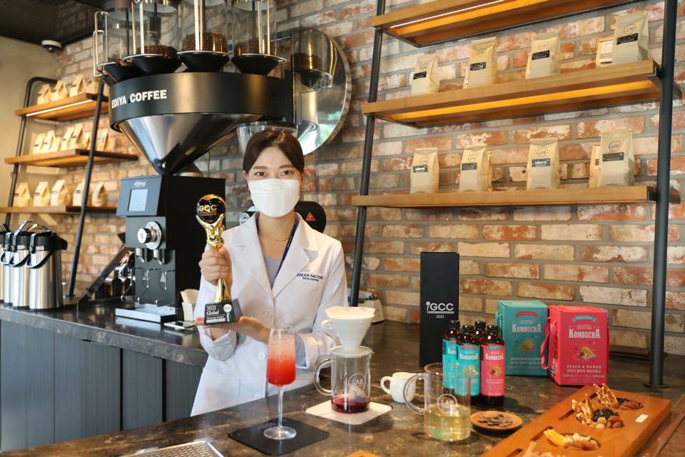 ▲박은빈 이디야커피 음료개발팀 연구원. (이디야커피)