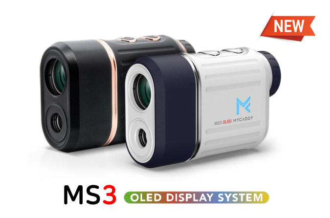 ▲MS3 OLED 레이저거리측정기. (마이캐디)