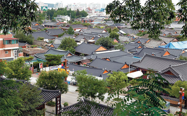 ▲전주한옥마을 전경. (사진=전주시)