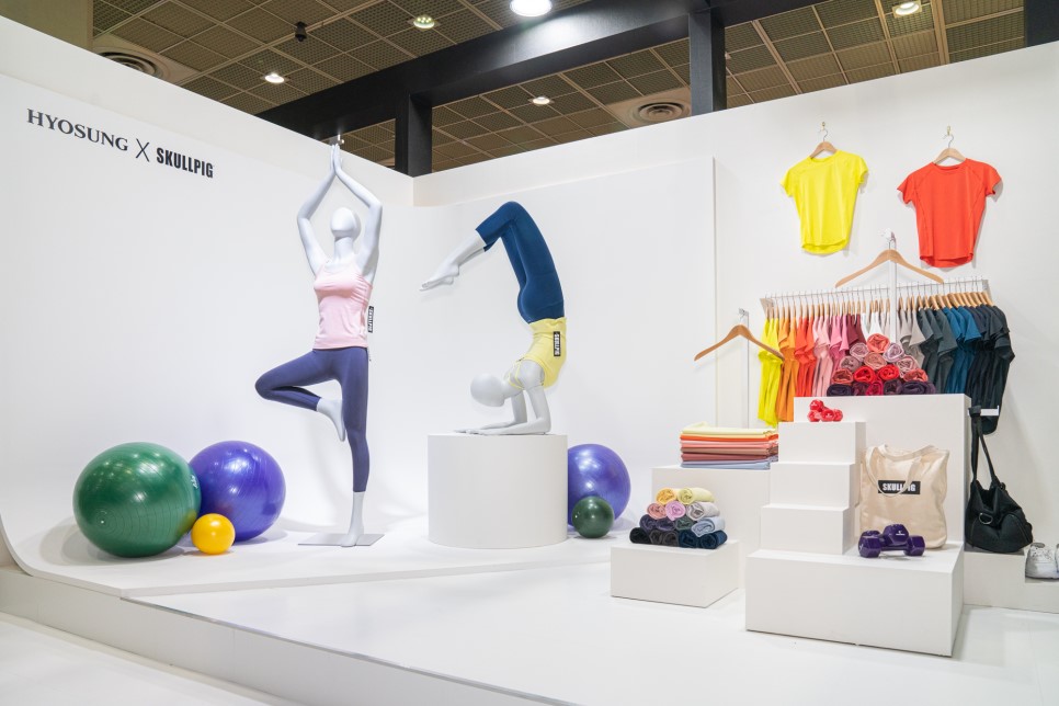 ▲효성이 고객사와 함께 꾸민 프리뷰인서울 부스 (사진제공=효성)