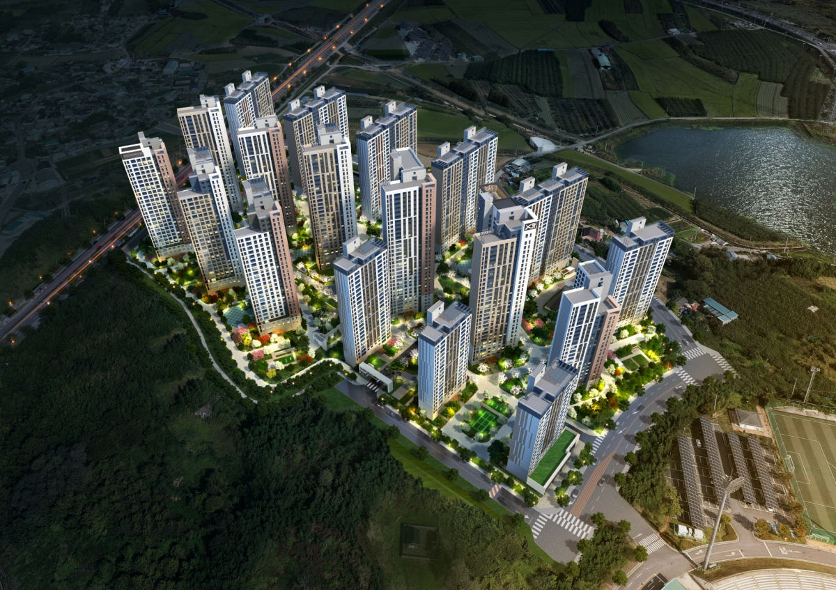 ▲‘나주역자이 리버파크’ 조감도. (자료제공=GS건설)