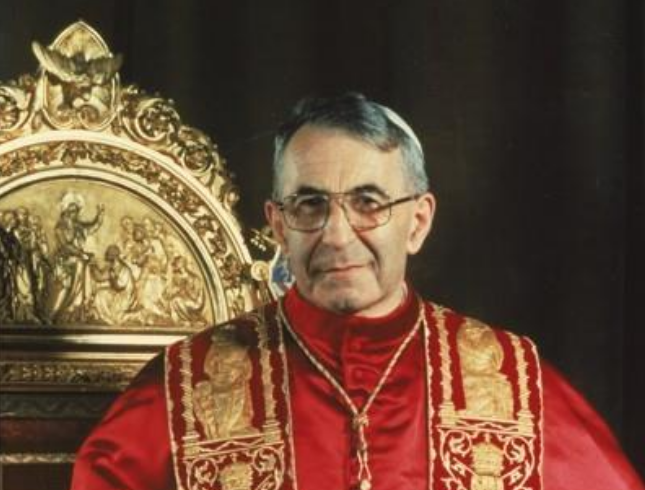 ▲요한 바오로 1세의 모습. (사진= 연합뉴스)