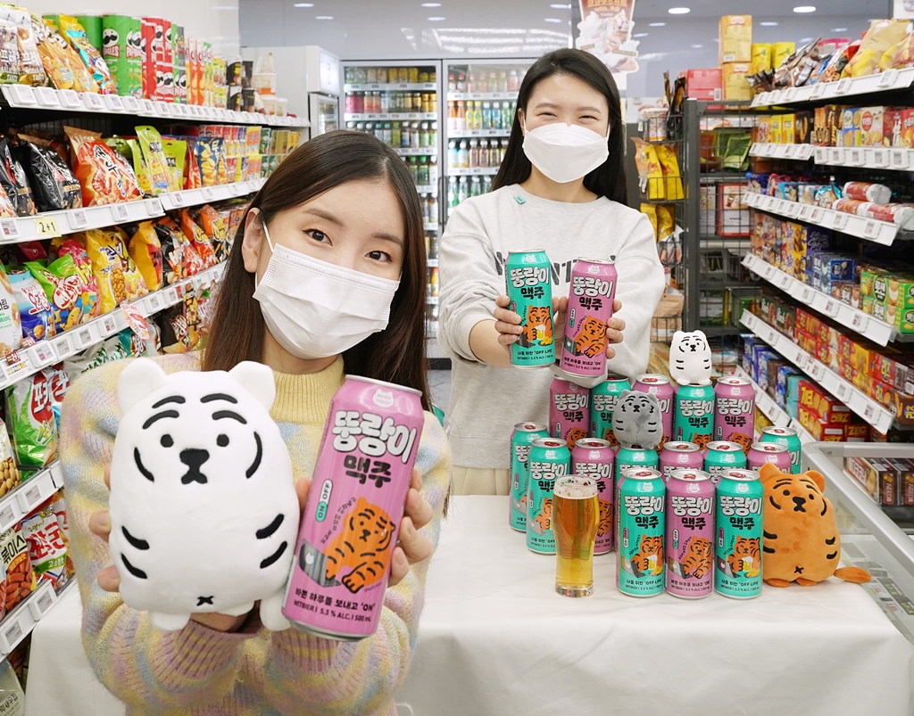 ▲세븐일레븐의 수제맥주 '뚱랑이 맥주' (사진제공=세븐일레븐)