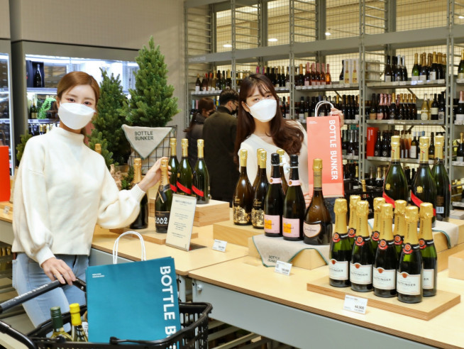 ▲제타플렉스 보틀벙커   내부 모습(사진제공=롯데마트)