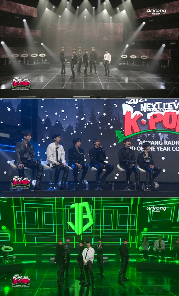 ▲저스트비(사진 = 아리랑 라디오 ‘NEXT LEVEL K-POP’ 방송 화면 캡처)