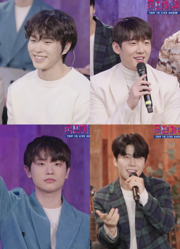 (사진= 네이버 NOW. '내일은 국민가수 TOP10 라이브쇼' 영상 캡처)