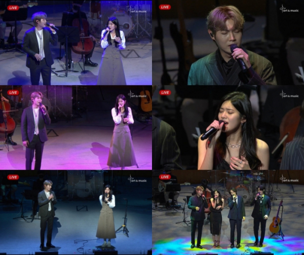 ▲손태진, 민서(사진 = ‘스윗 랑데부’ 네이버TV 화면 캡처)