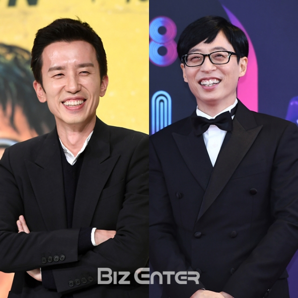 ▲유희열과 유재석이 코로나19 완치 판정을 받았다.(사진=비즈엔터DB)