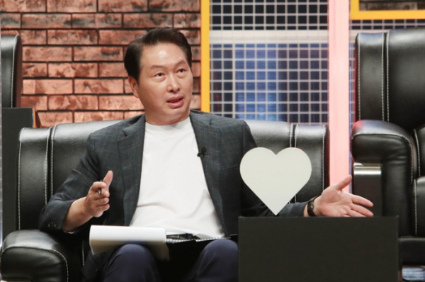 ▲최태원 SK 회장(사진제공=SBS)