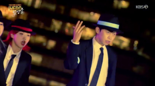 ▲임영웅 아이키(사진=KBS 방송화면 캡처)