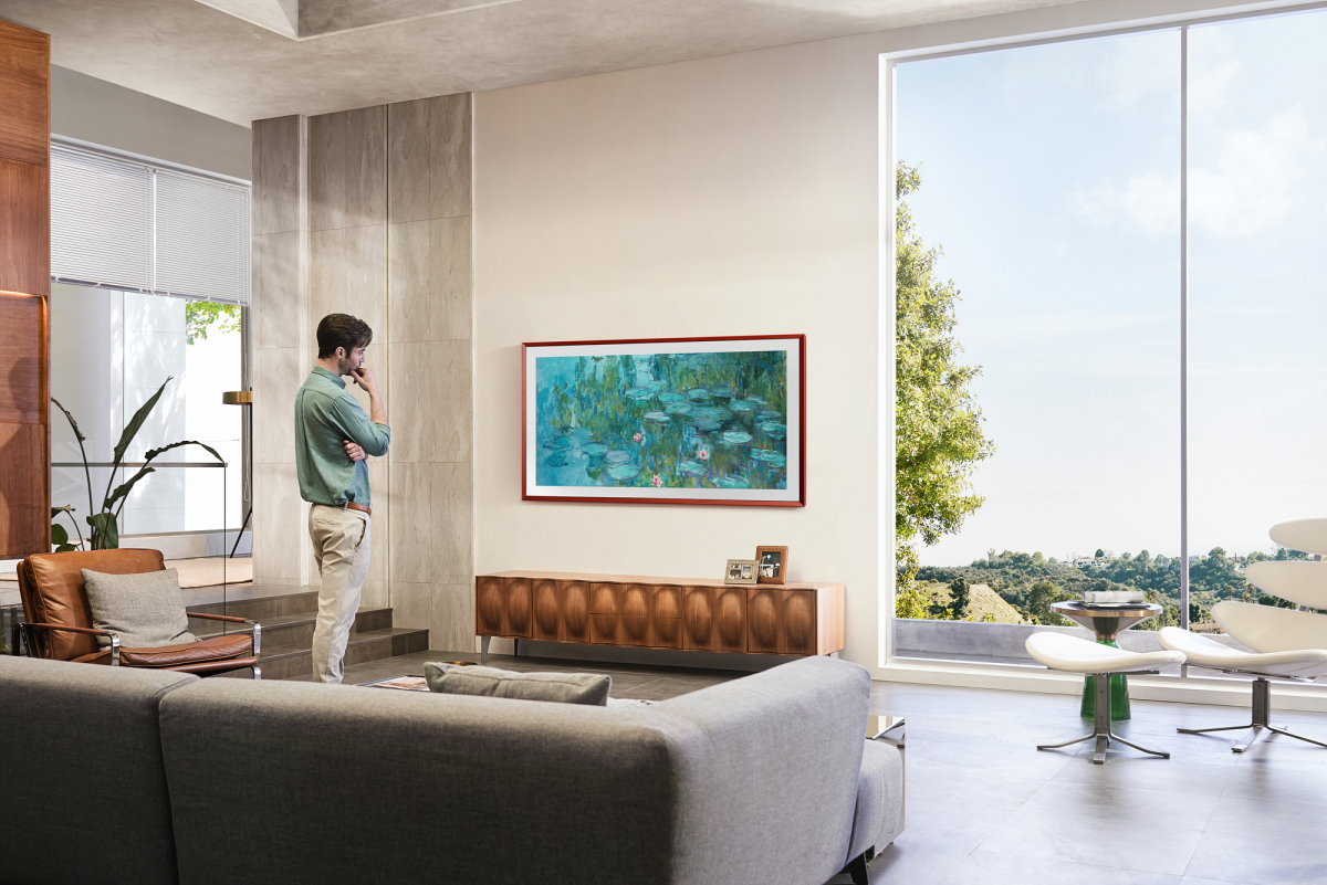 ▲2022년형 더 프레임 라이프스타일 이미지 (사진제공=삼성전자)