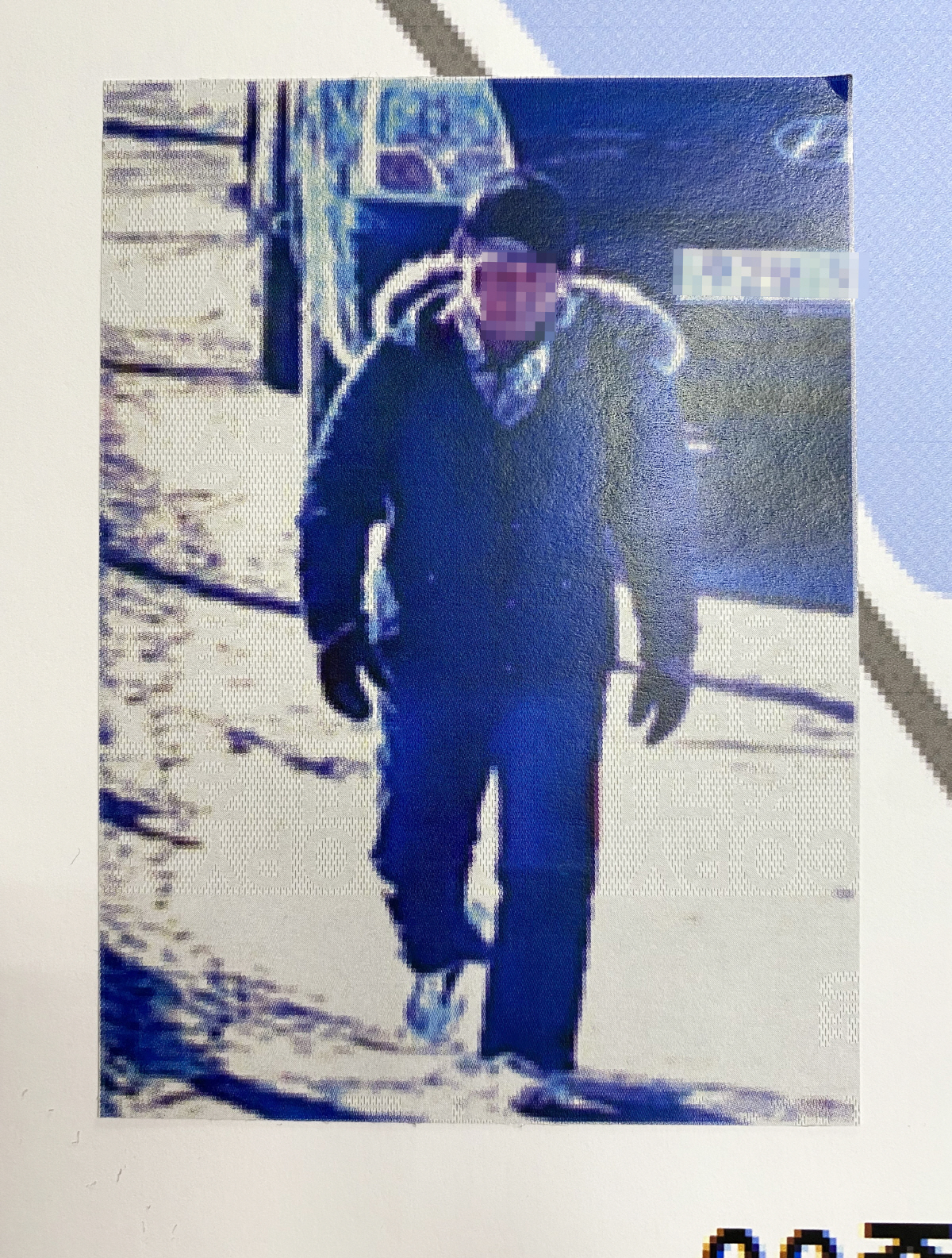 ▲(사진 = 합동참모본부제공) 지난 1일 오후 12시 51분 강원도 동부전선 민통선 주변 CCTV에 포착된 탈북자 A 씨.
