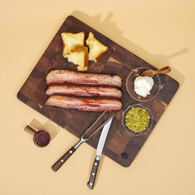 ▲유용욱바베큐연구소 베이컨 밀키트(사진=SSG닷컴)