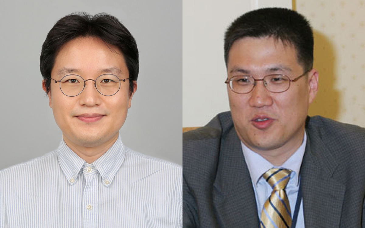 ▲정승철 삼성전자 전문연구원(왼쪽), 함돈희 삼성전자 펠로우(오른쪽)  (사진제공=삼성전자)