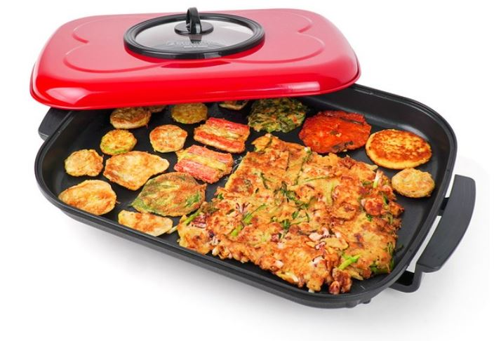 ▲오쿠의 대형 전기그릴 고기불판 (사진제공=옥션)