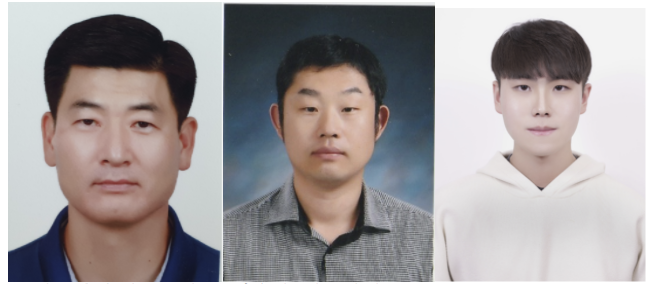 ▲16일 포스코히어로즈에 선정된 시민 3명. (왼쪽부터) 김도중 씨, 송대웅 씨, 이규상 씨. (사진제공=포스코청암재단)