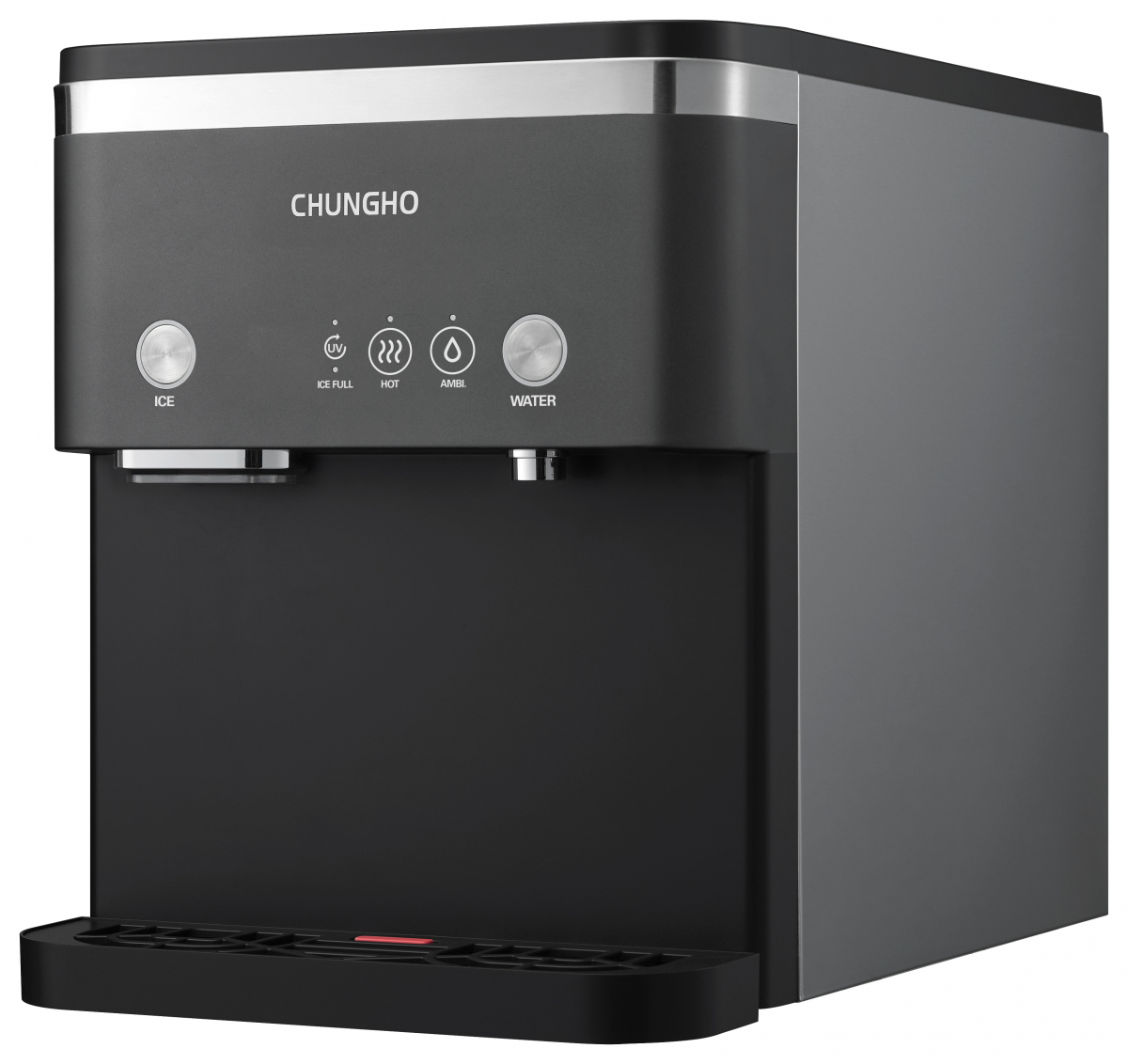 ▲청호나이스가 미국 컬리건 사에 ODM 방식으로 공급하는 제빙정수기. (사진제공=청호나이스)