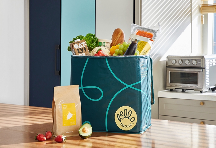 ▲헬로네이처의 더그린배송  (사진제공=BGF)