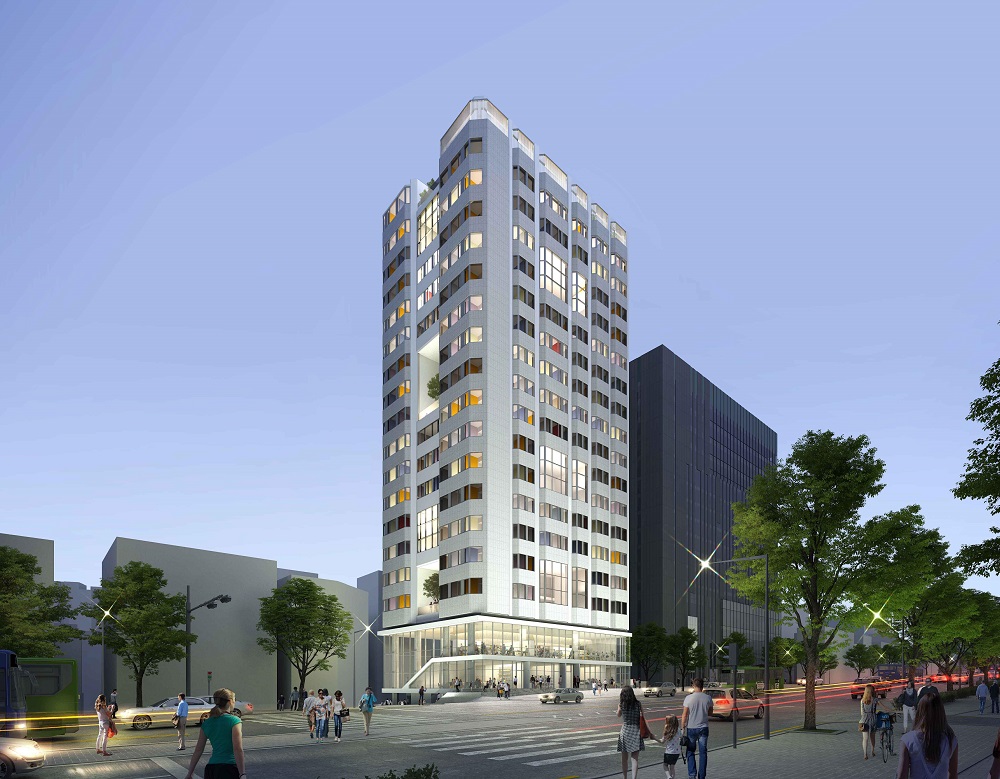 ▲'에피소드 신촌2 신축공사' 투시도 (자료제공=반도건설)