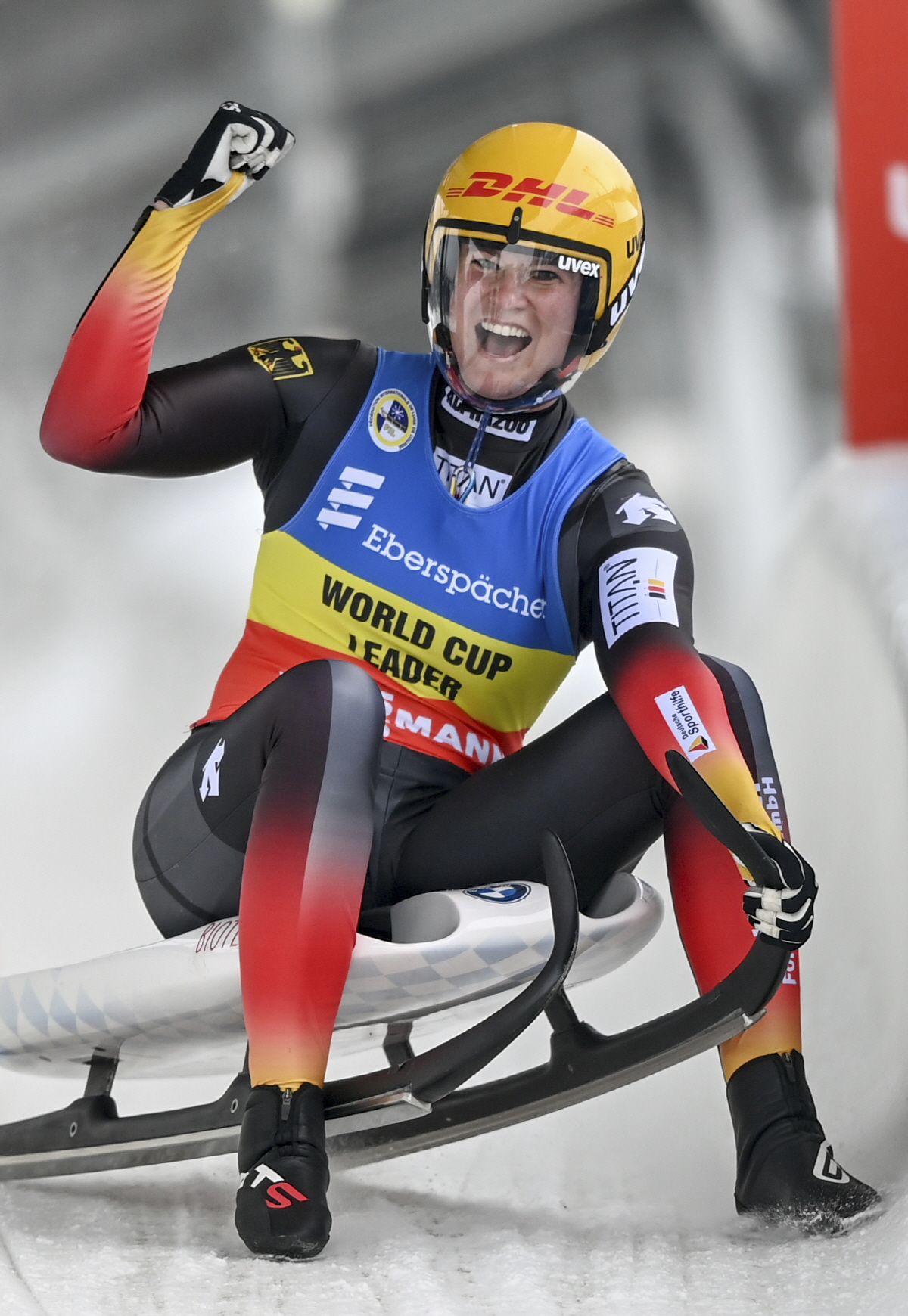 ▲(뉴시스) 독일 루지 대표 나탈리 가이젠베르거
