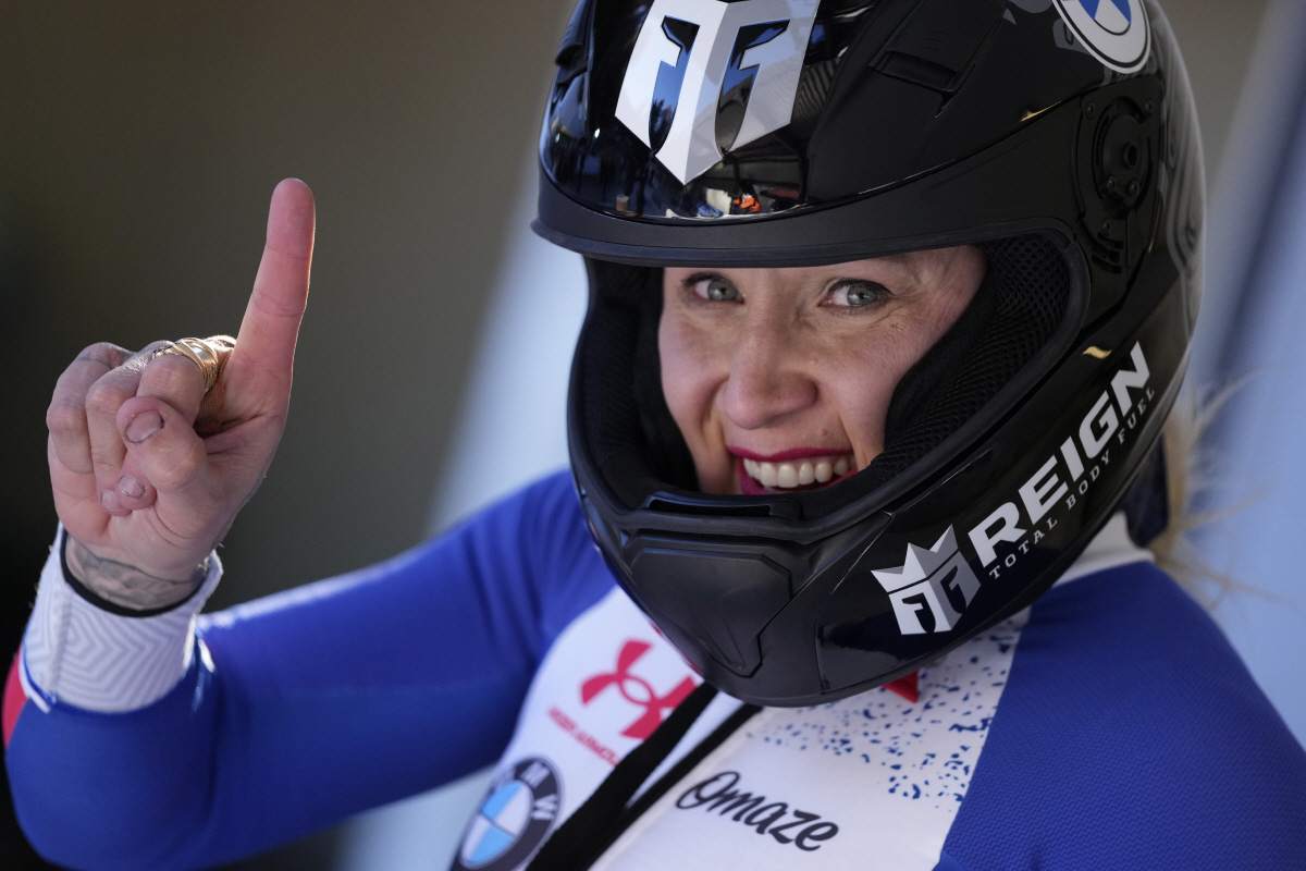 ▲(뉴시스) 미국 봅슬레이 대표 카일리 험프리스
