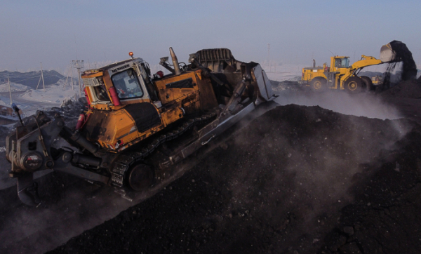 ▲2021년 12월 27일 러시아 케메로보에 있는 시베리아 석탄에너지(SUEK)가 석탄을 채취하고 있다. 케메로보/TASS연합뉴스