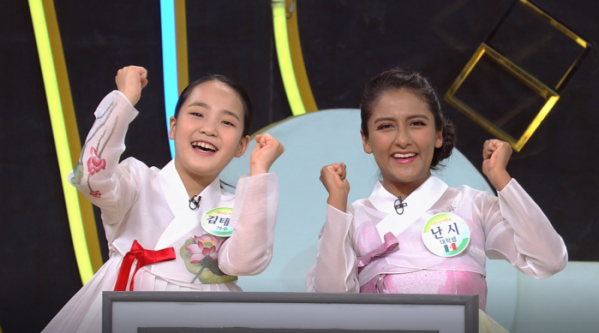 ▲'우리말 겨루기' 김태연, 난시(사진제공=KBS)