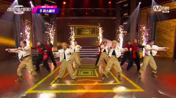 ▲'스걸파' YGX 턴즈(사진=Mnet 방송화면 캡처)